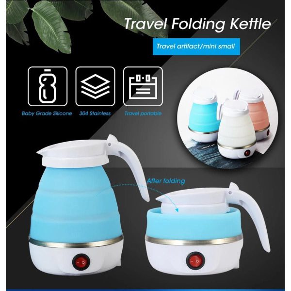 Portable Folding Electric Kettle | Best for Travelers large size