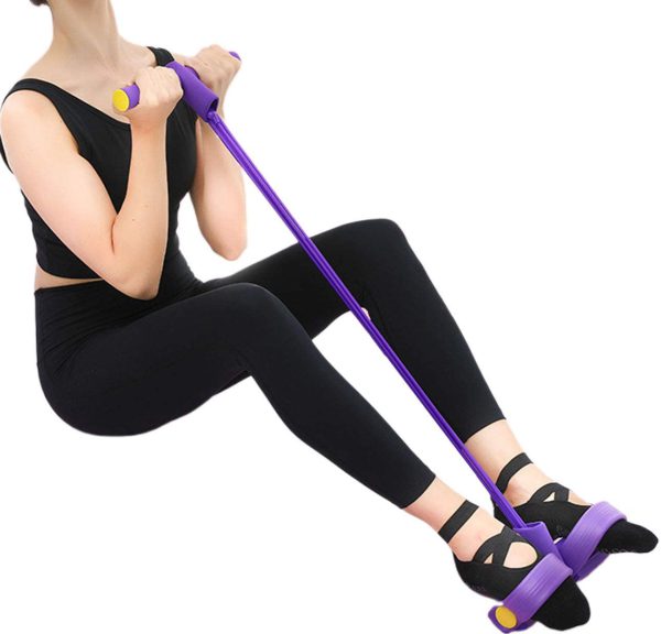 Tummy Trimmer Double Spring-Pull Rope Yoga Fitness Gym